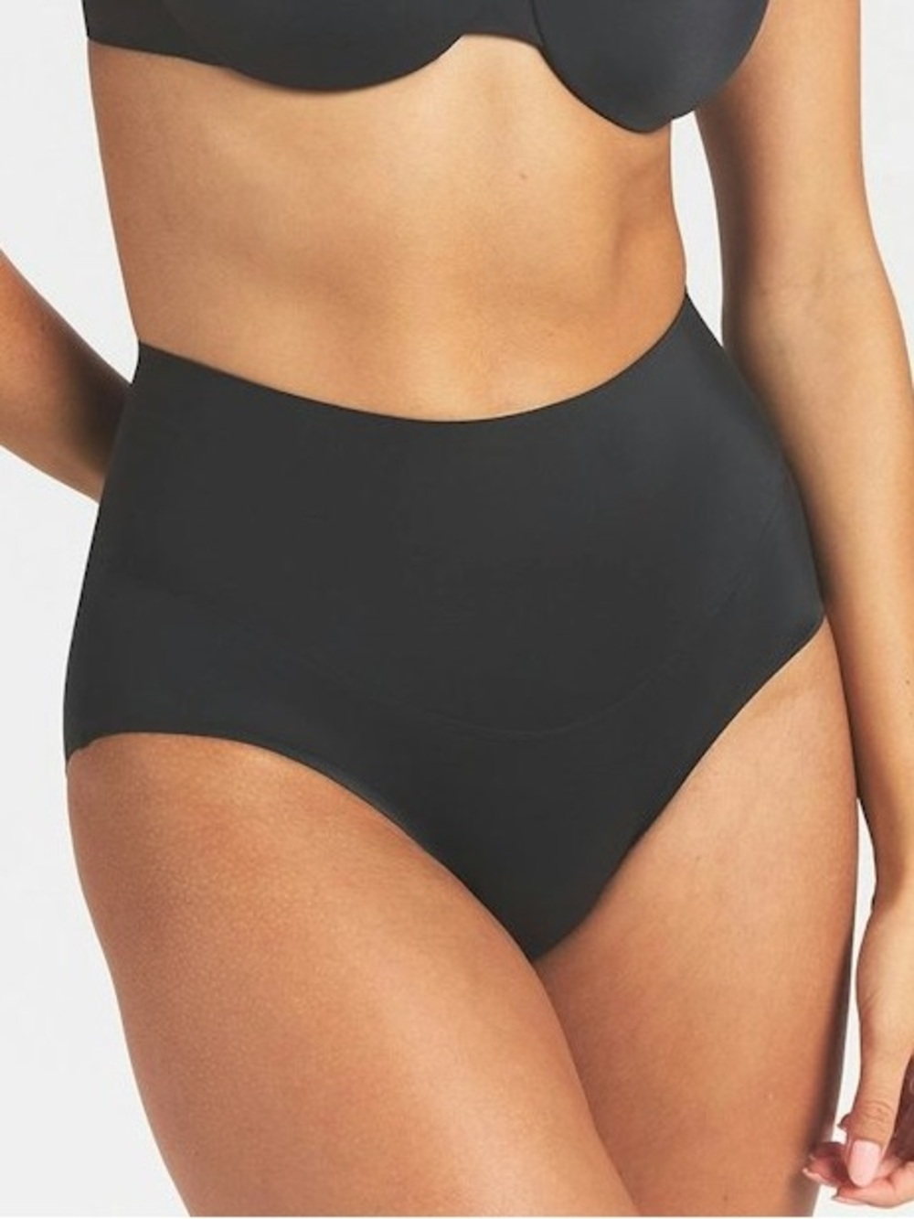 Smoothing intimates high wasted brief color onyx size xl